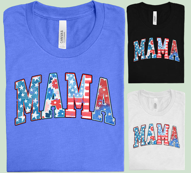 Patriotic Mama - Graphic Tee