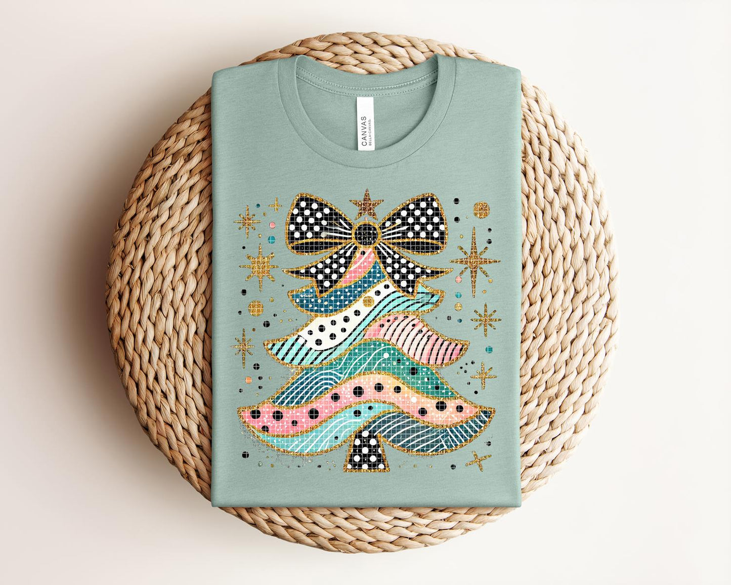 Stripes Tree Graphic Tee