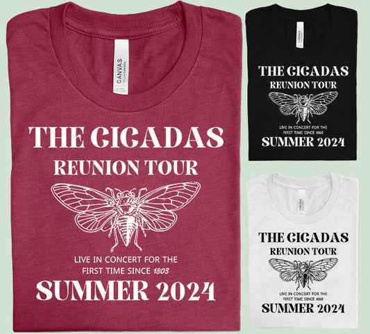 The Cicadas Reunion Tour - Graphic Tee