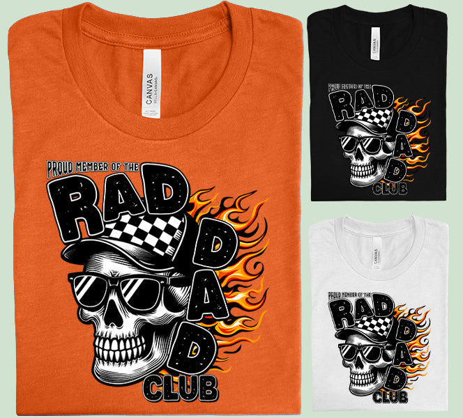 Proud Member of the Rad Dad Club - Graphic Tee