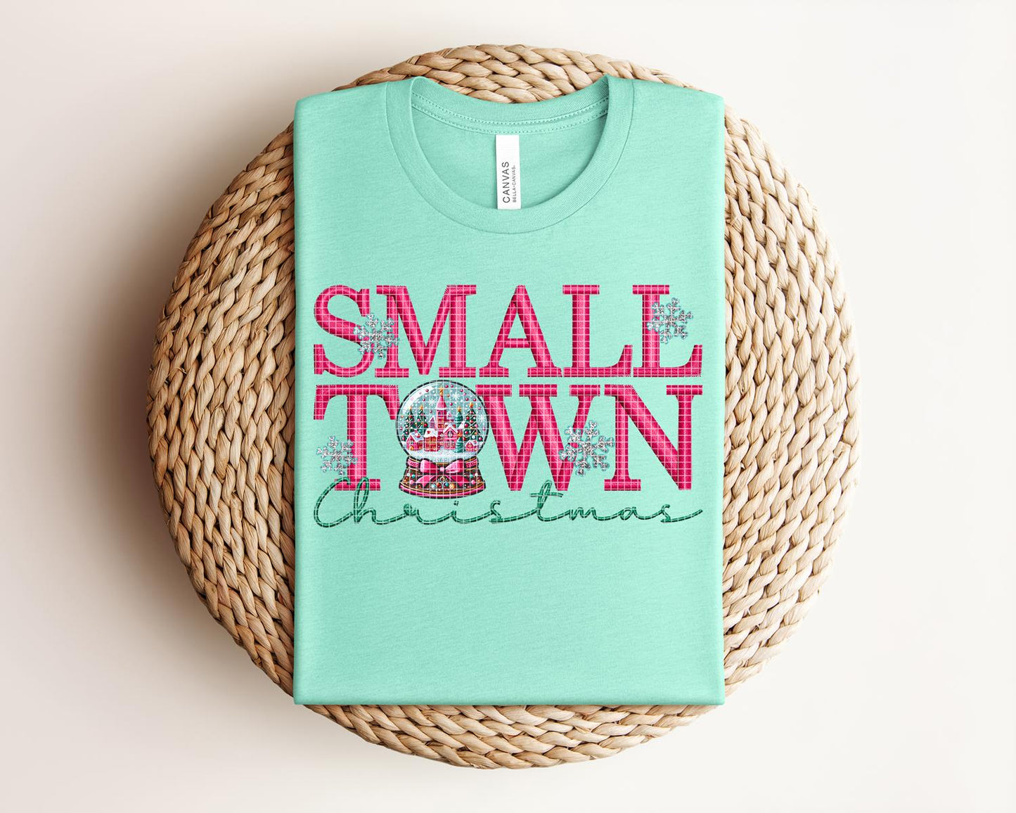 Small Town Christmas Graphic Tee