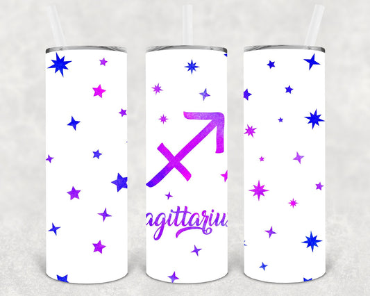 Sagittarius 20 oz Skinny Tumbler