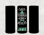 Salt Tequila Lime Repeat 20 oz Skinny Tumbler