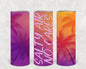 Salty Air No Cares 20 oz Skinny Tumbler