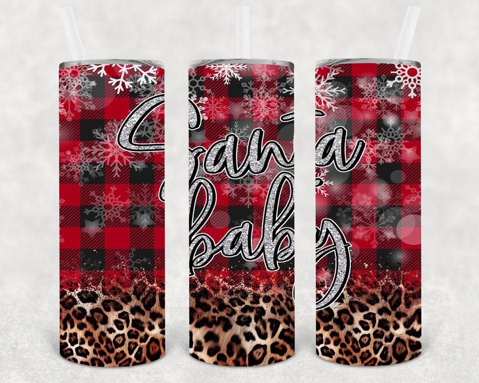 Santa Baby 20 oz Skinny Tumbler