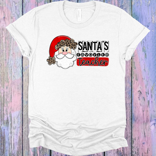 Santa's Favorite Teacher Graphic Tee