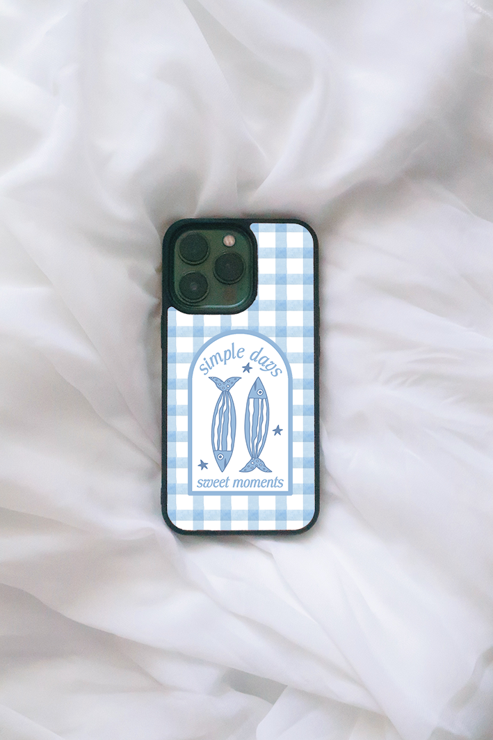 Simple Days Sardines iPhone Case