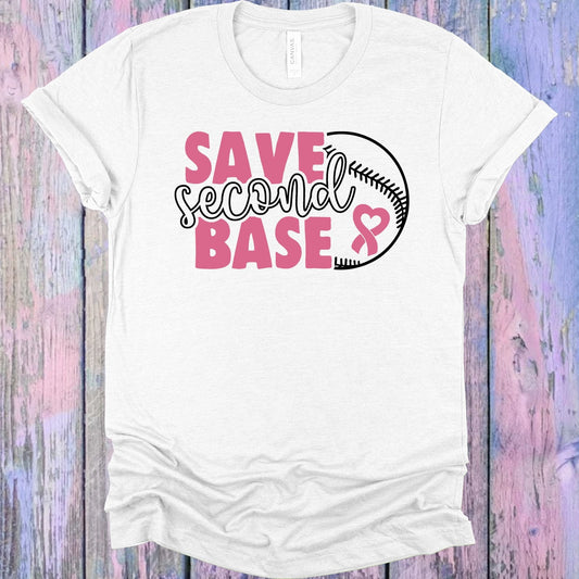 Save Second Base Graphic Tee