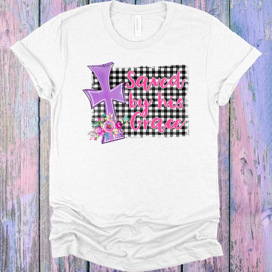 Saved by His Grace Graphic Tee
