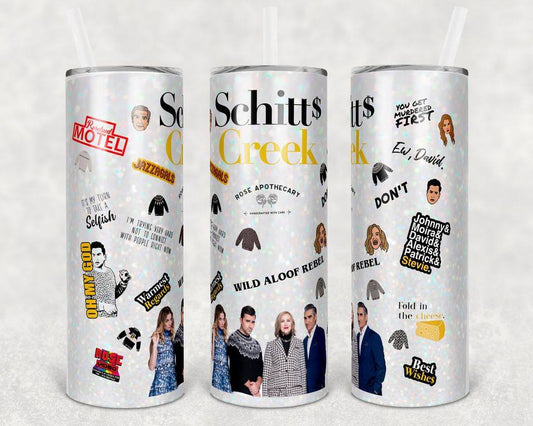 Schitt's Creek 20 oz Skinny Tumbler
