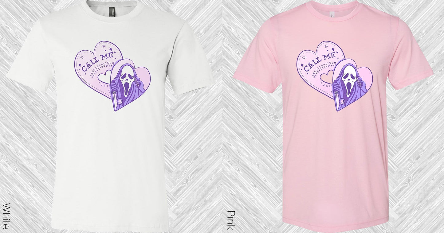 Scream Call Me Graphic Tee