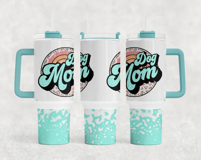 Dog Mom BIG Tumbler with Handle