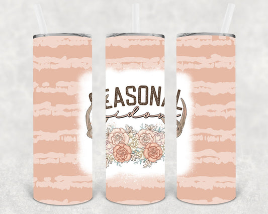 Seasonal Widow 20 oz Skinny Tumbler
