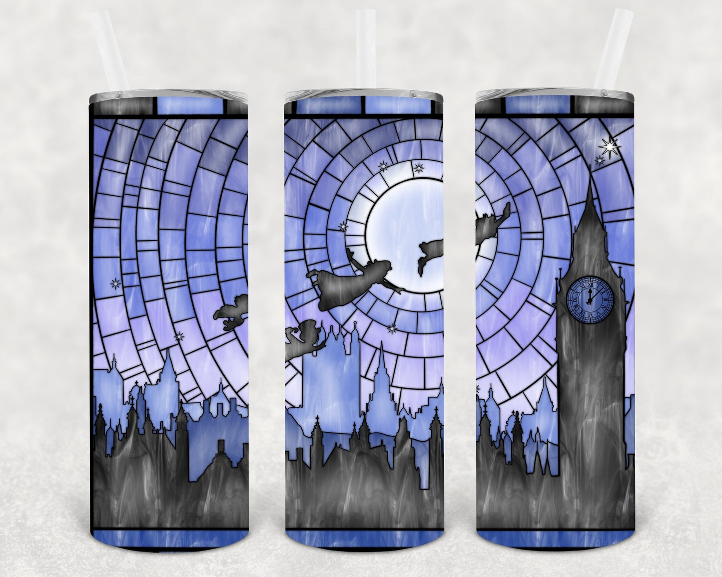 Second Star to the Right 20 oz Skinny Tumbler