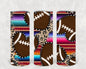 Serape Leopard Football 20 oz Skinny Tumbler