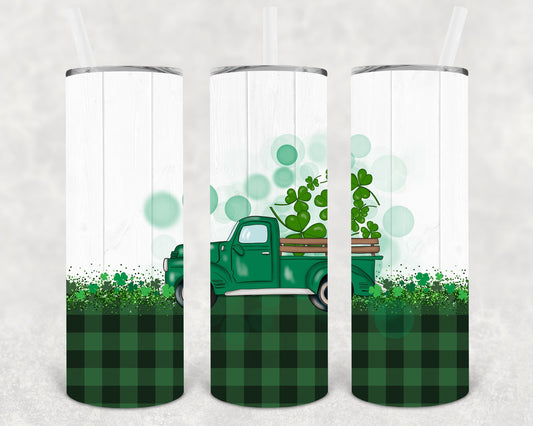 Shamrock Truck 20 oz Skinny Tumbler