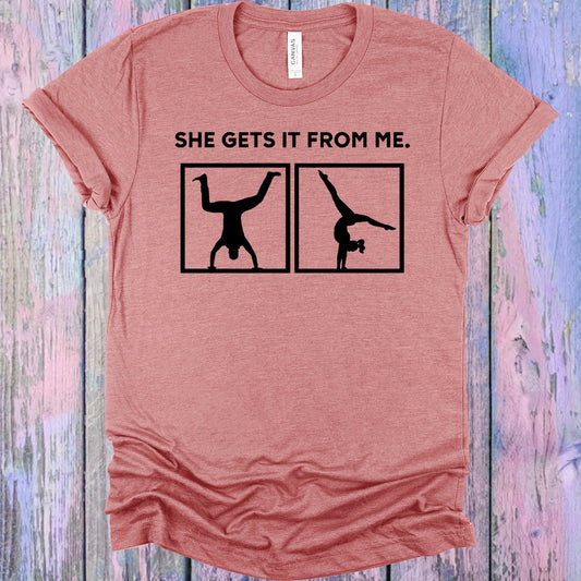 She Gets it From Me Graphic Tee