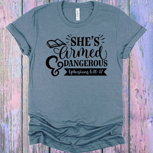 She's Armed & Dangerous Graphic Tee