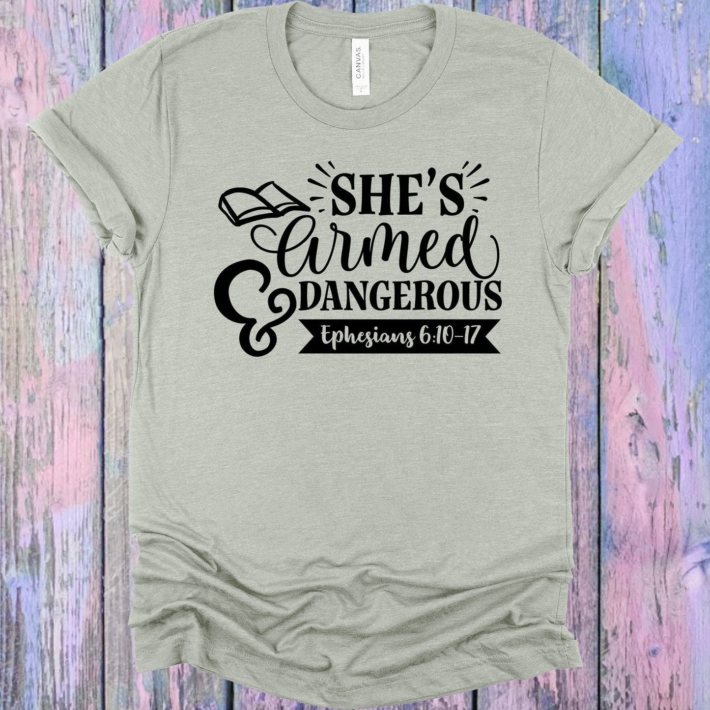 She's Armed and Dangerous Graphic Tee
