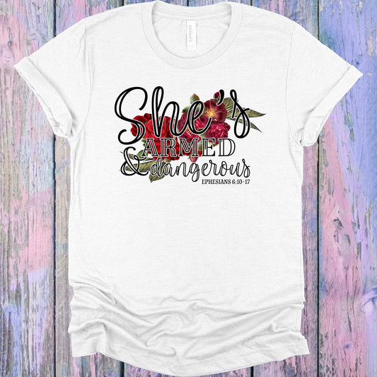 She's Armed and Dangerous Graphic Tee