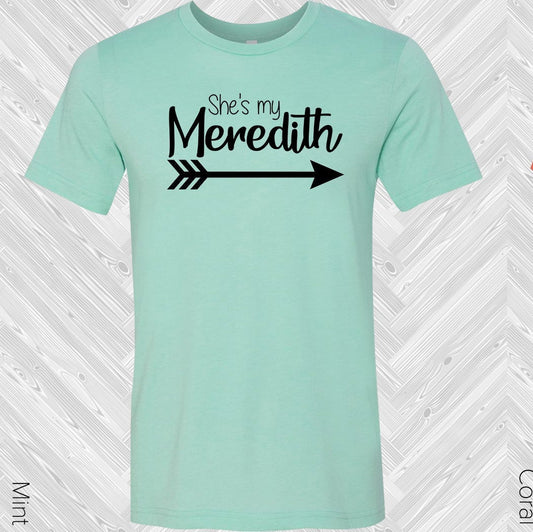She's My Meredith Best Friends Graphic Tee