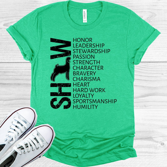 Show Goat Traits Graphic Tee