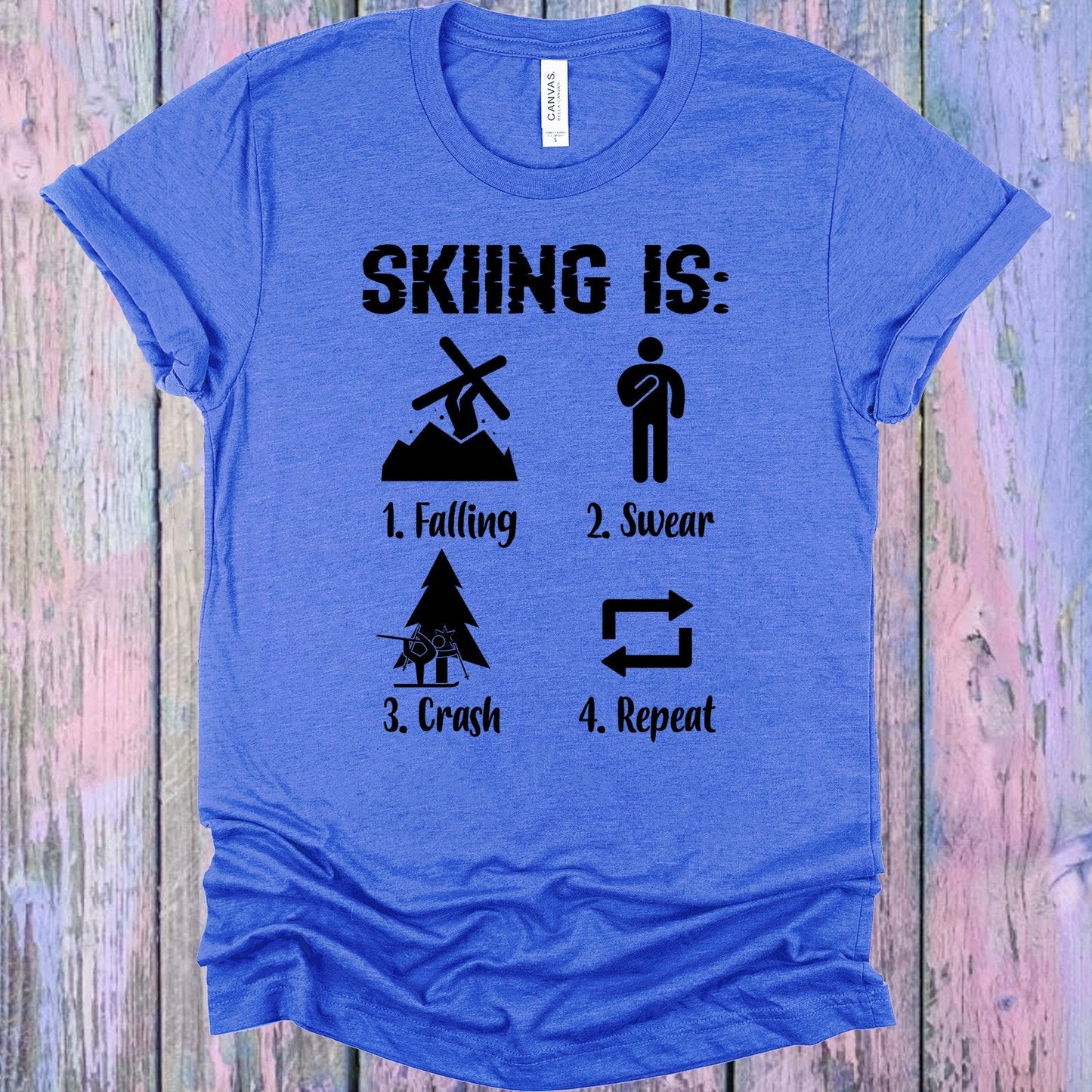 Skiing is Graphic Tee