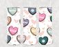 Happy Hearts 20 oz Skinny Tumbler