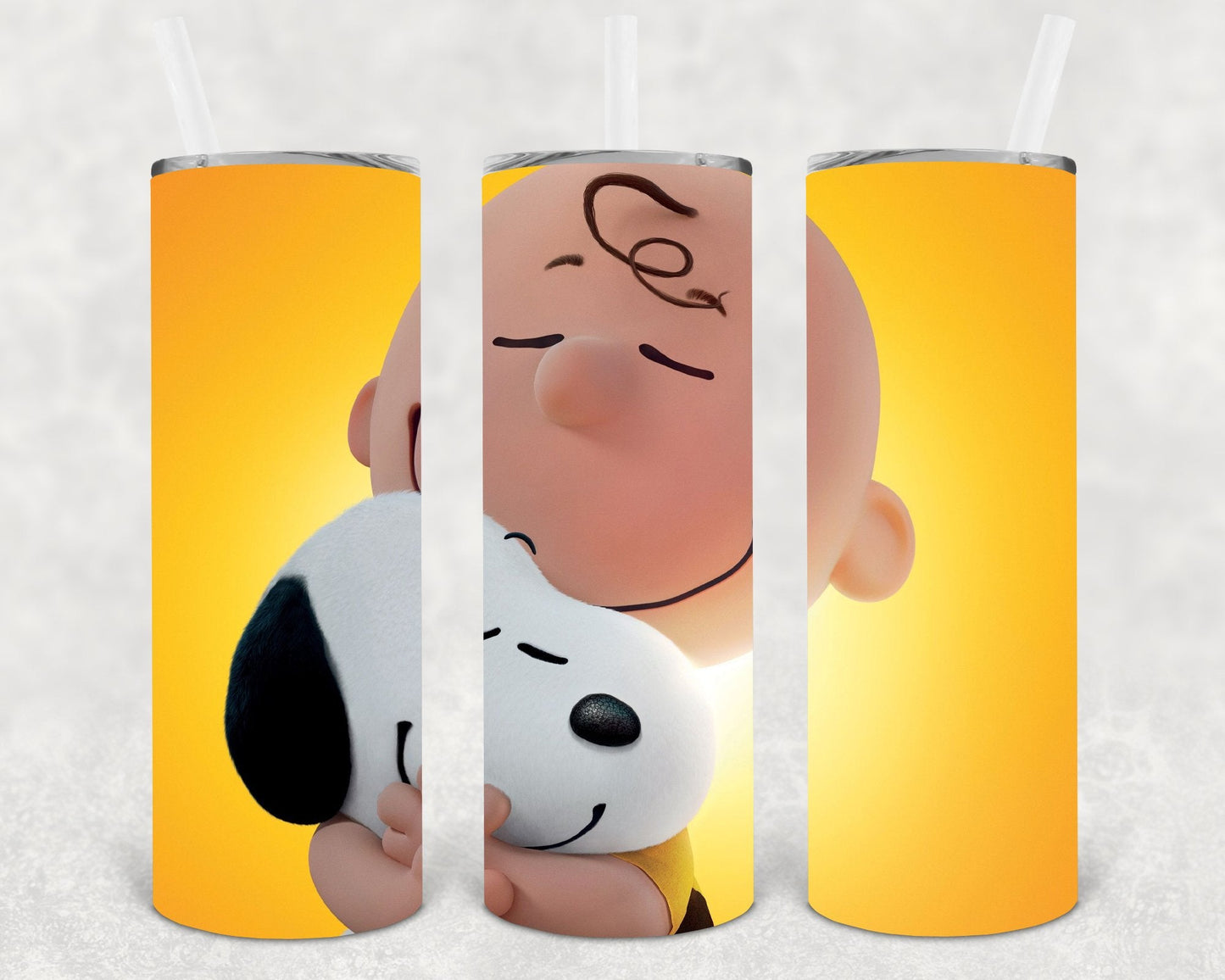 Snoopy and Charlie Brown 20 oz Skinny Tumbler