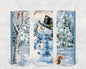 Snowman 20 oz Skinny Tumbler