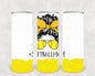 Softball Mom #softballmom 20 oz Skinny Tumbler