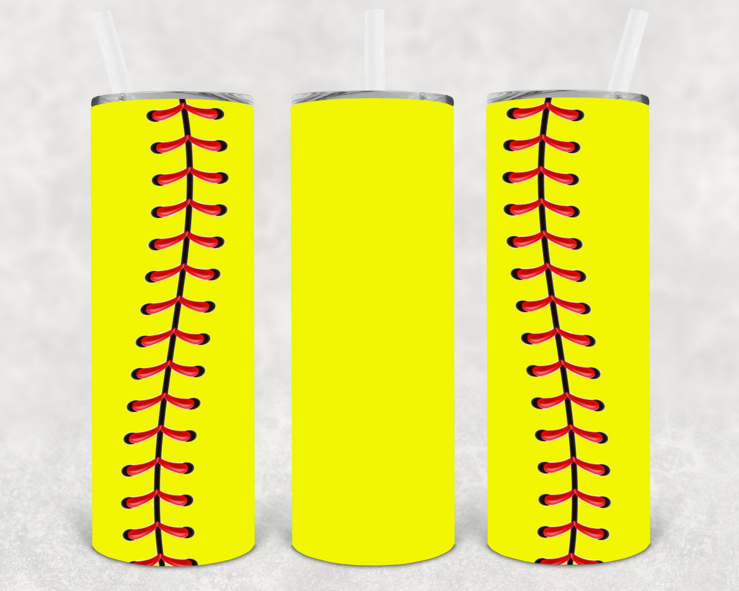 Softball 20 oz Skinny Tumbler