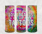 Some Girls Love Beards and Tattoos 20 oz Skinny Tumbler