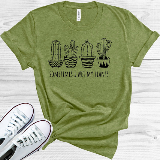 Sometimes I Wet My Plants Graphic Tee