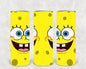 Spongebob 20 oz Skinny Tumbler