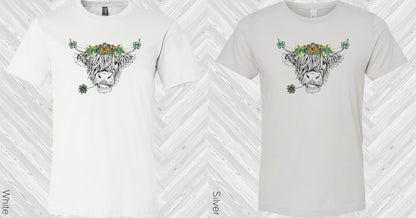 St Patricks Day Cow Graphic Tee