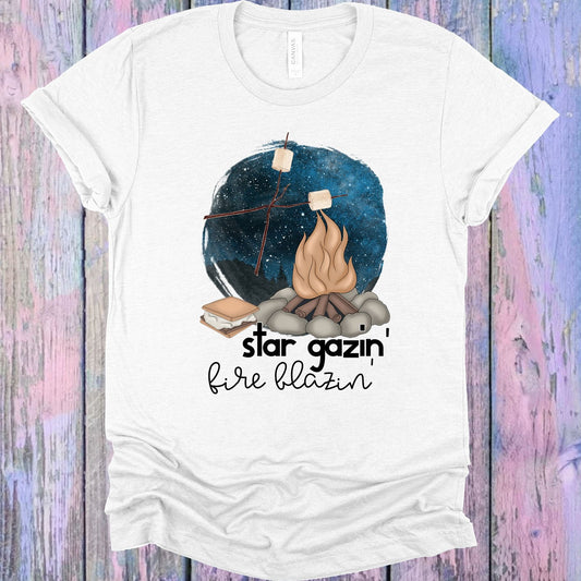 Star Gazin Fire Blazin Graphic Tee