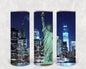 Statue of Liberty 20 oz Skinny Tumbler