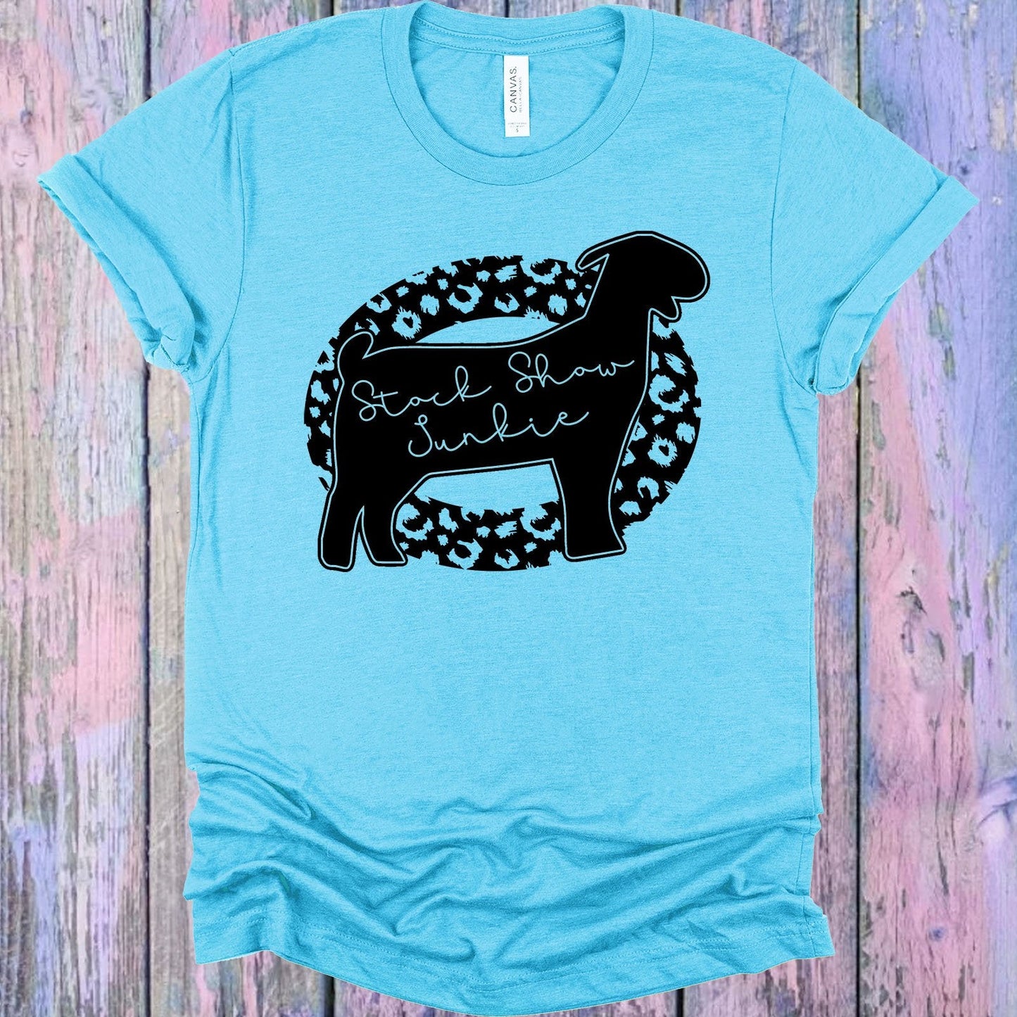 Stock Show Junkie Goat Graphic Tee