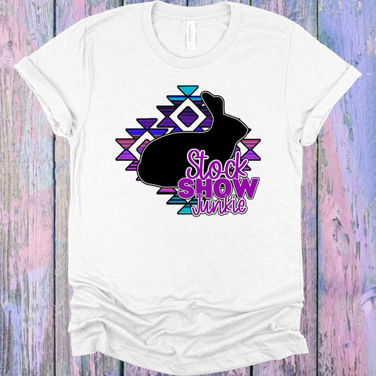 Stock Show Junkie Rabbit Graphic Tee