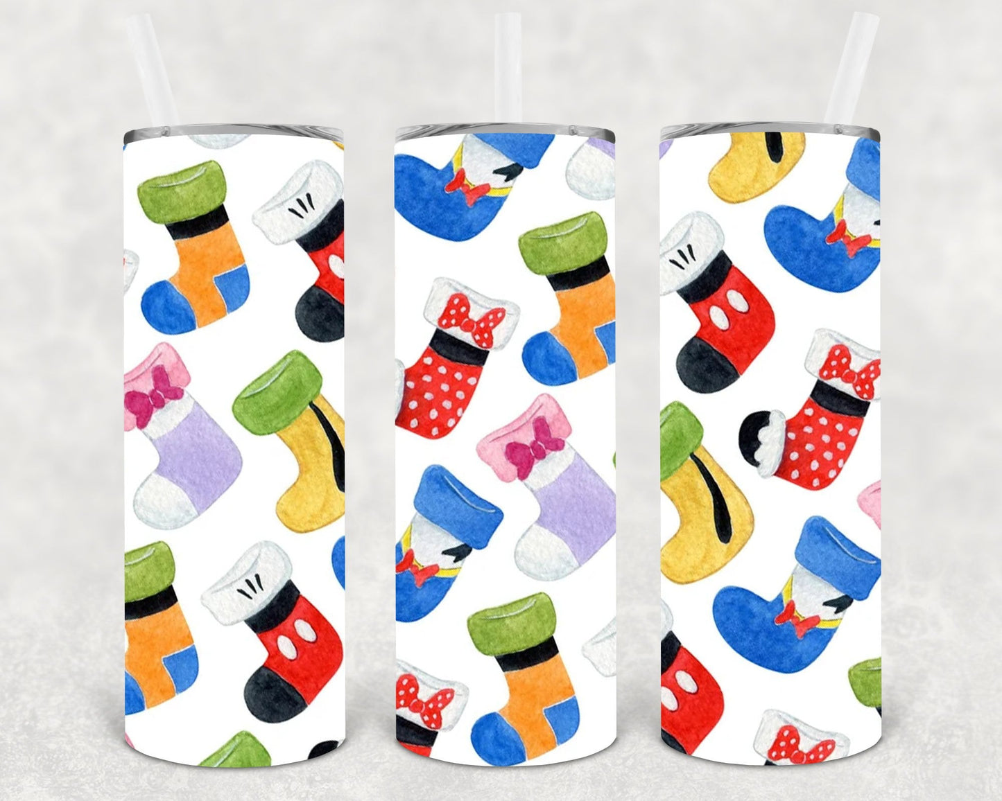 Stockings 20 oz Skinny Tumbler