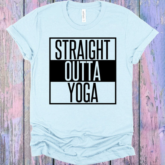 Straight Outta Yoga Graphic Tee