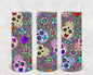 Sugar Skull 20 oz Skinny Tumbler