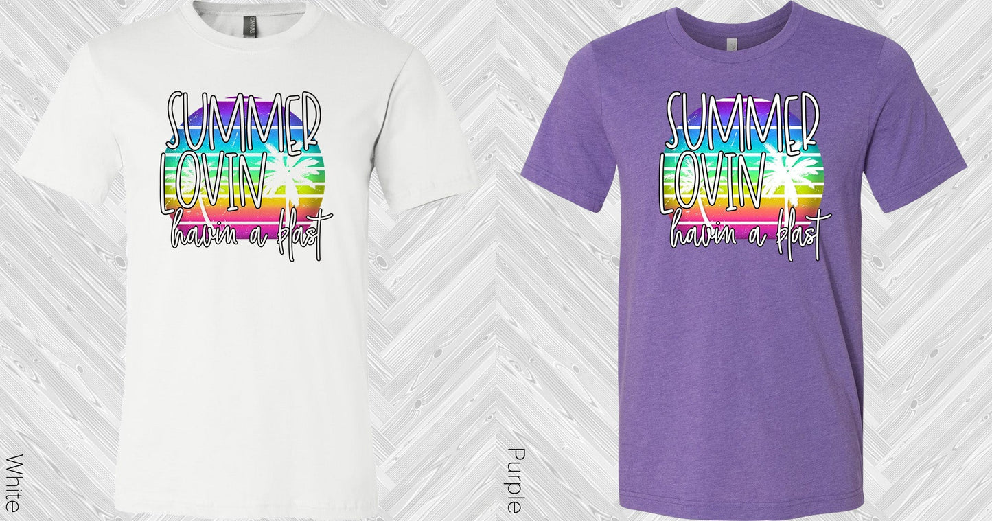 Summer Lovin Havin in a Blast Graphic Tee
