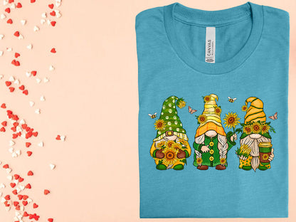Sunflower Gnomes Graphic Tee
