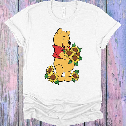 Sunflowers and Winnie Graphic Tee