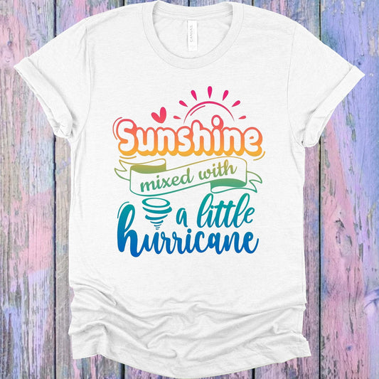 Sunshine Mixed with a Little Hurricane Graphic Tee