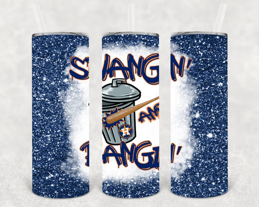 Swangin and Bangin 20 oz Skinny Tumbler