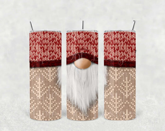 Sweater Gnome 20 oz Skinny Tumbler