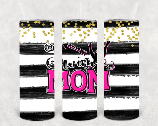 Swim Mom 20 oz Skinny Tumbler